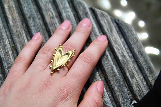 Bold Heart Ring