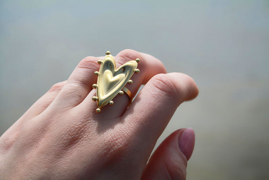 Bold Heart Ring